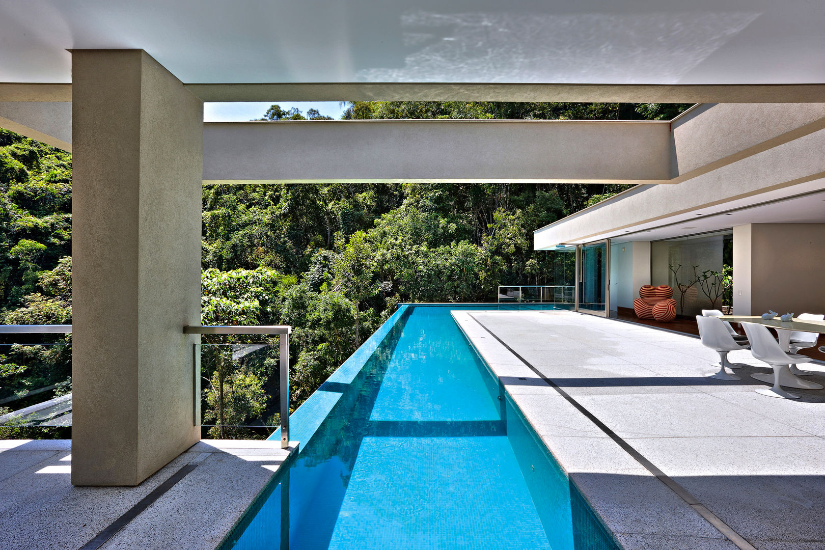 Casa Bosque da Ribeira, Lanza Arquitetos Lanza Arquitetos Moderne Pools