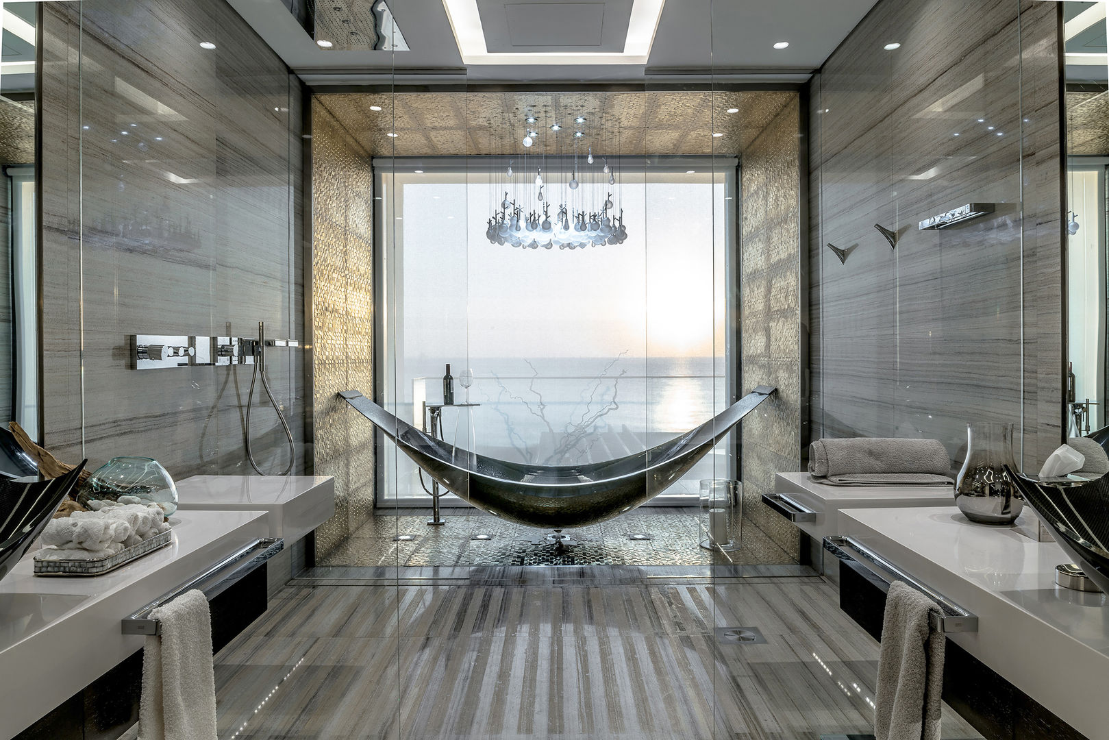 The Island Bathroom , XYZ Designers XYZ Designers حمام