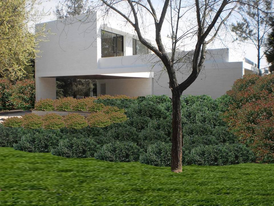 Jardín Los Sobrinos, Dhena CONSTRUCCION DE JARDINES Dhena CONSTRUCCION DE JARDINES Modern Garden Chipboard