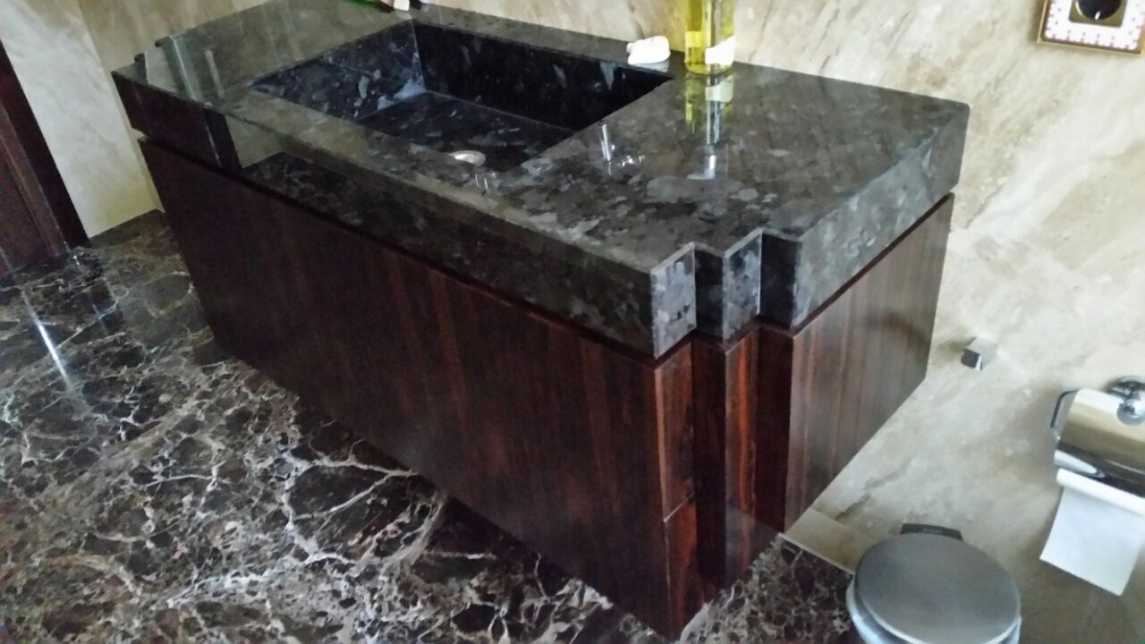 Наши работы, URBAN wood URBAN wood Modern bathroom Stone Sinks