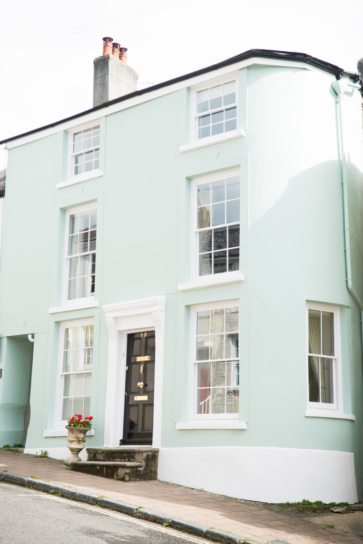 Georgian Town House in Modbury Dupere Interior Design Condominios Piedra townhouse