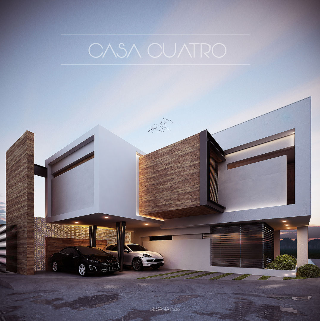 Casa 4 , Besana Studio Besana Studio Minimalistische huizen