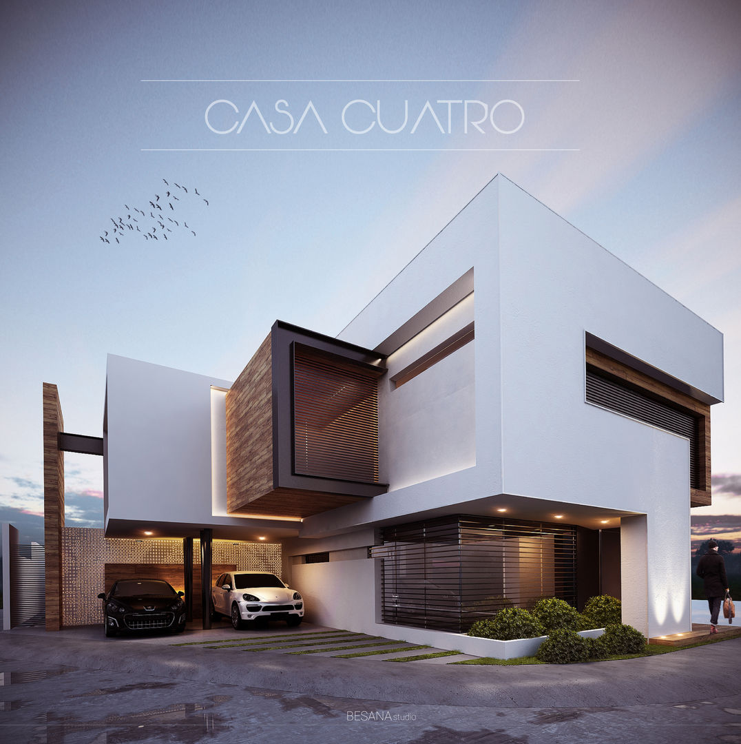 Casa 4 , Besana Studio Besana Studio Casas de estilo minimalista