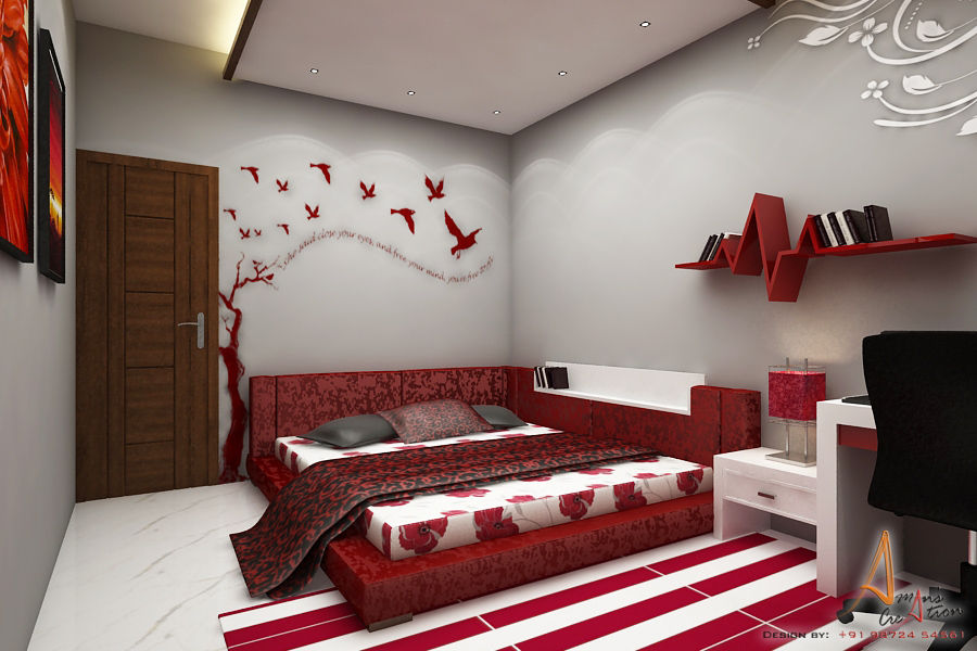 daughter's room A Mans Creation Modern style bedroom