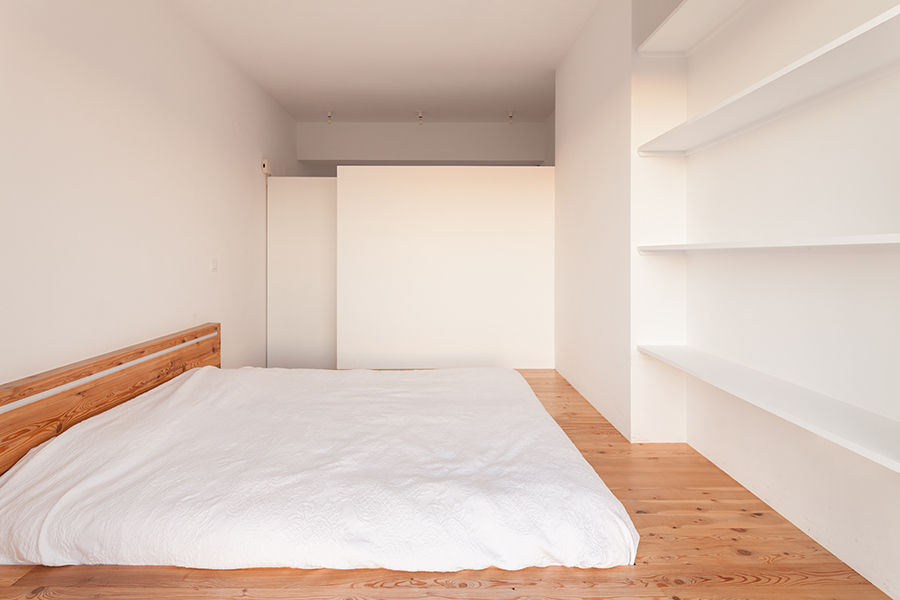 Casa da Porteira, AFarquitectos AFarquitectos Dormitorios de estilo minimalista