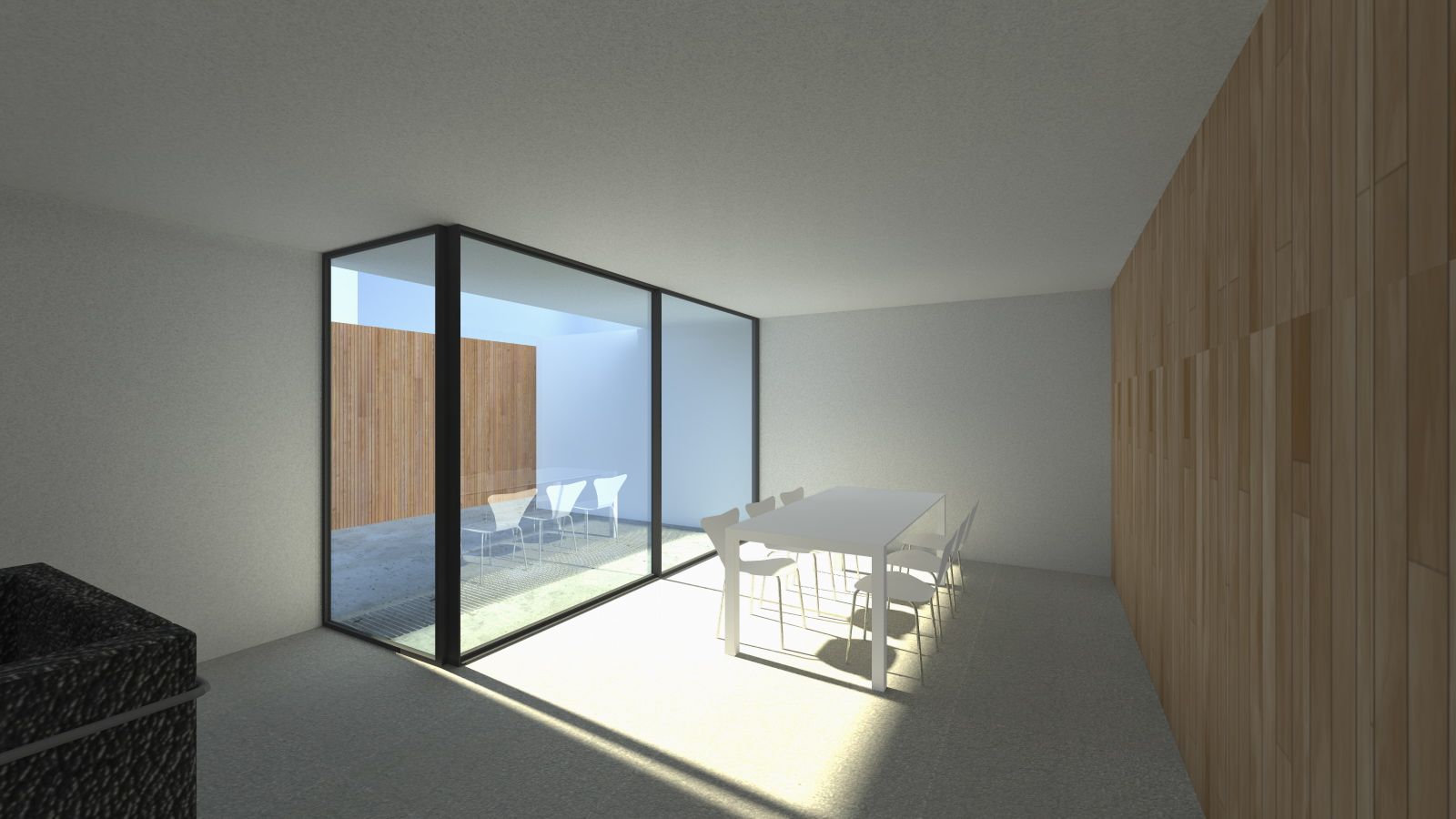 Casa Fonte, Lousinha Arquitectos Lousinha Arquitectos Modern dining room