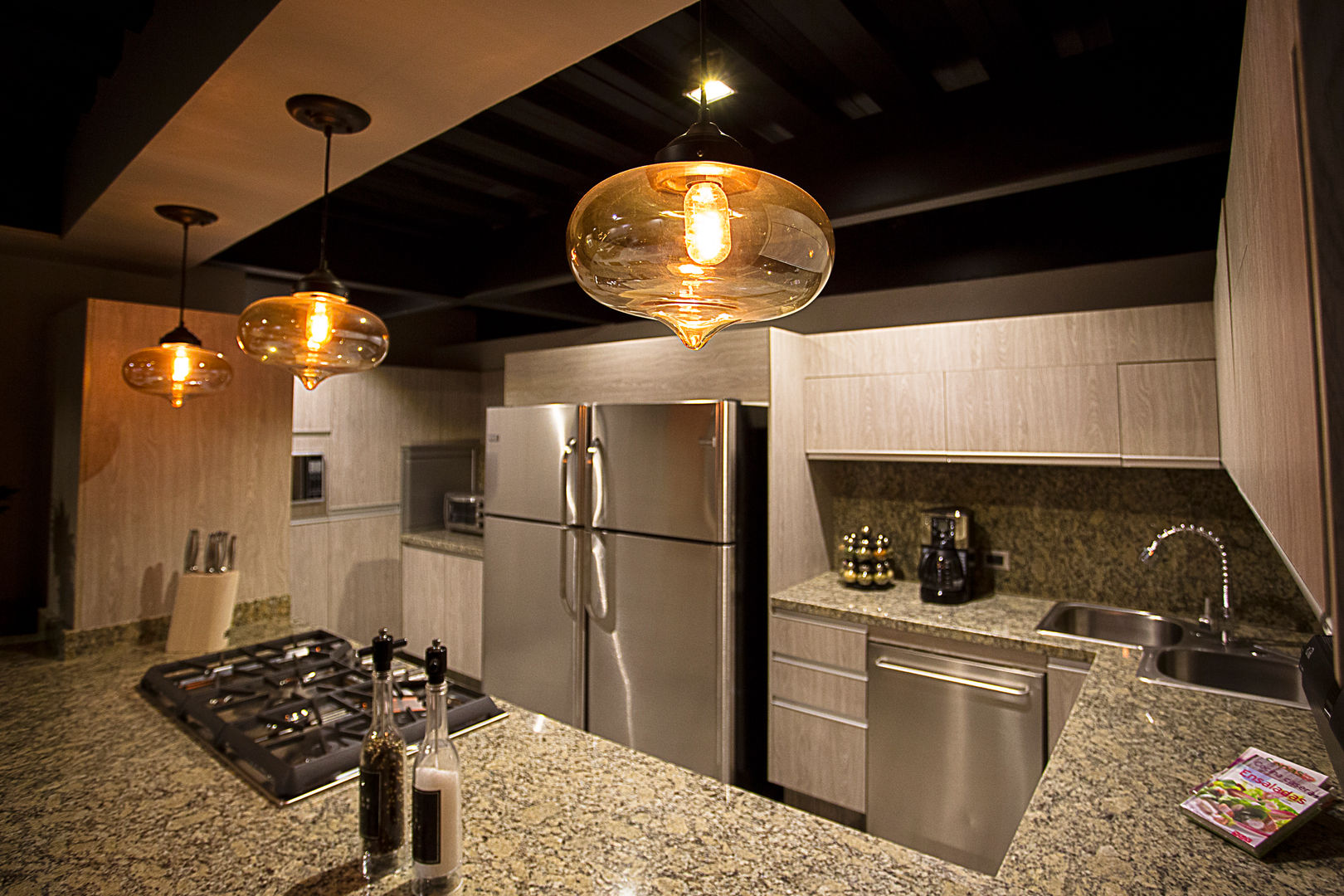 Casa Bunker , Con Contenedores S.A. de C.V. Con Contenedores S.A. de C.V. Industrial style kitchen