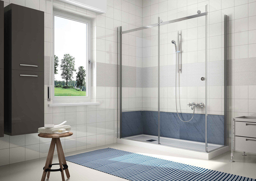 Sgabello moderno da bagno o da doccia - Arredo Bagno