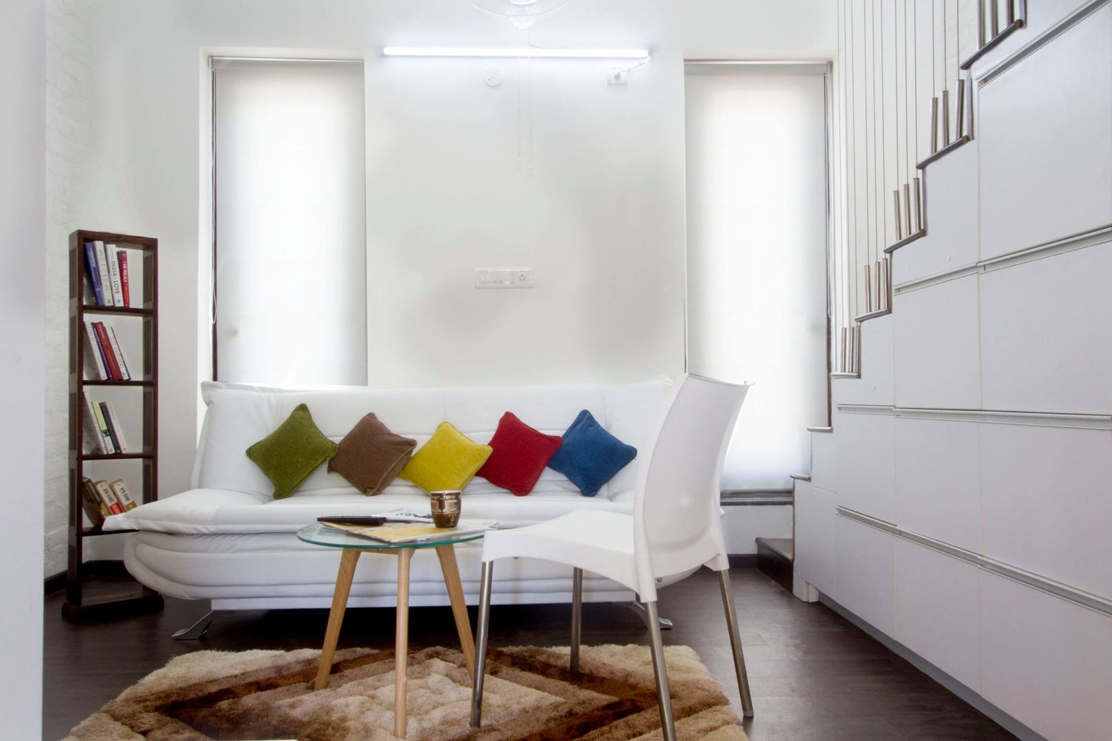 Studio Apartments, Urban Shaastra Urban Shaastra Salas de estar minimalistas