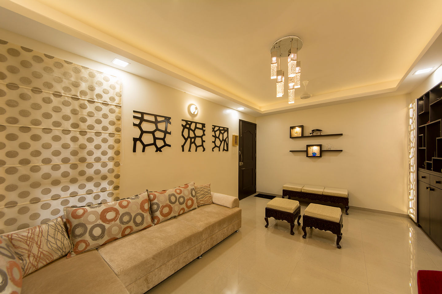 Living room Navmiti Designs Modern walls & floors