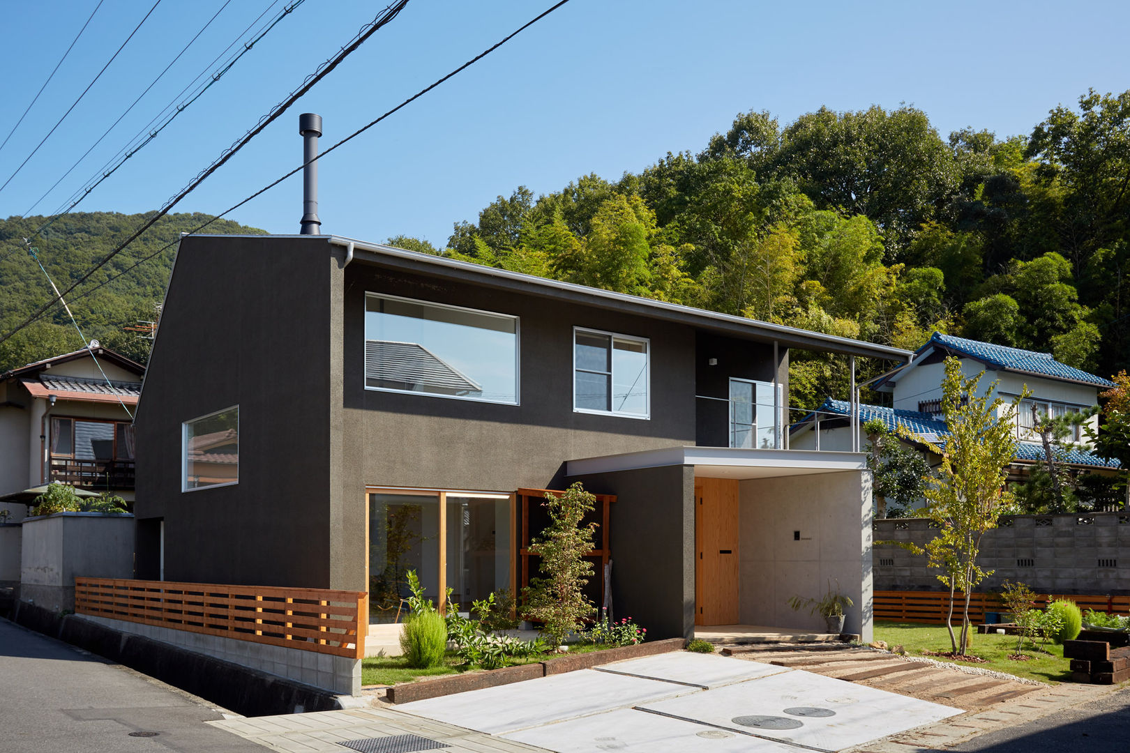 山里のいえ, toki Architect design office toki Architect design office Modern houses Wood Wood effect