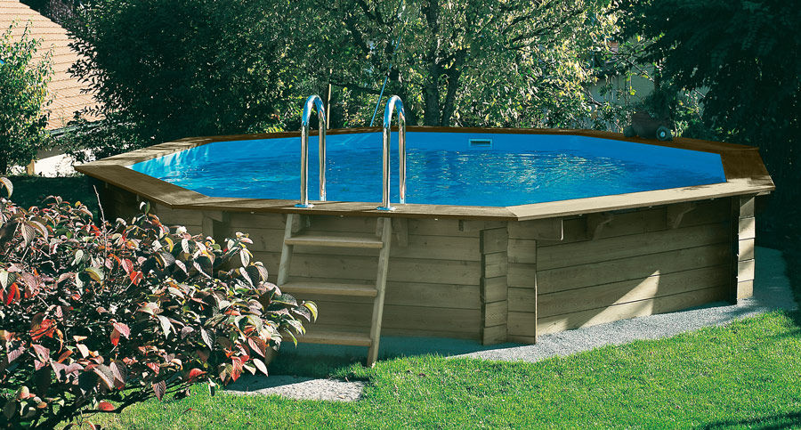 Moderne Holzpools für Ihren Garten, OOGarden OOGarden モダンスタイルの プール プール