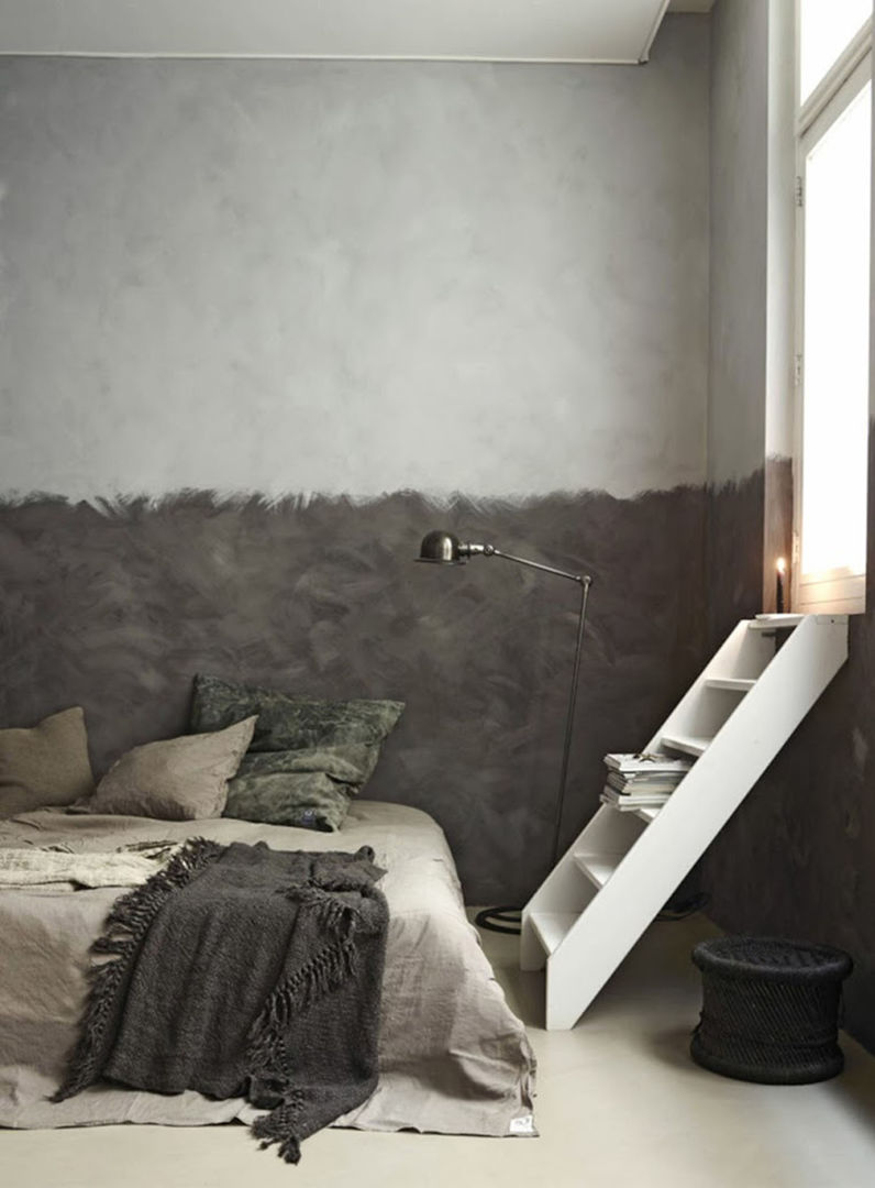 homify Scandinavian walls & floors Paint & finishes