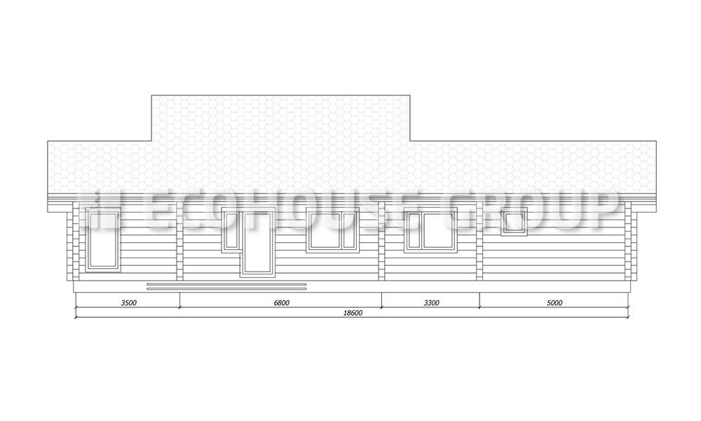 Клевер макси, EcoHouse Group EcoHouse Group Scandinavian style houses Wood Wood effect