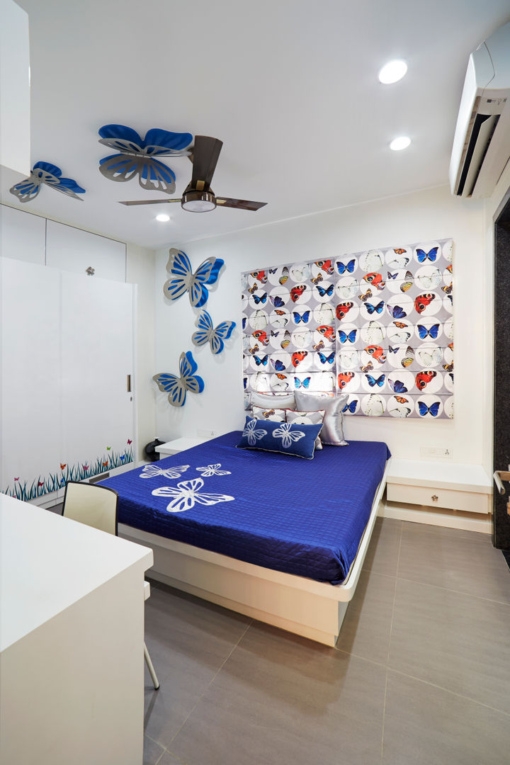 SADHWANI BUNGALOW, 1 Square Designs 1 Square Designs Dormitorios infantiles de estilo moderno