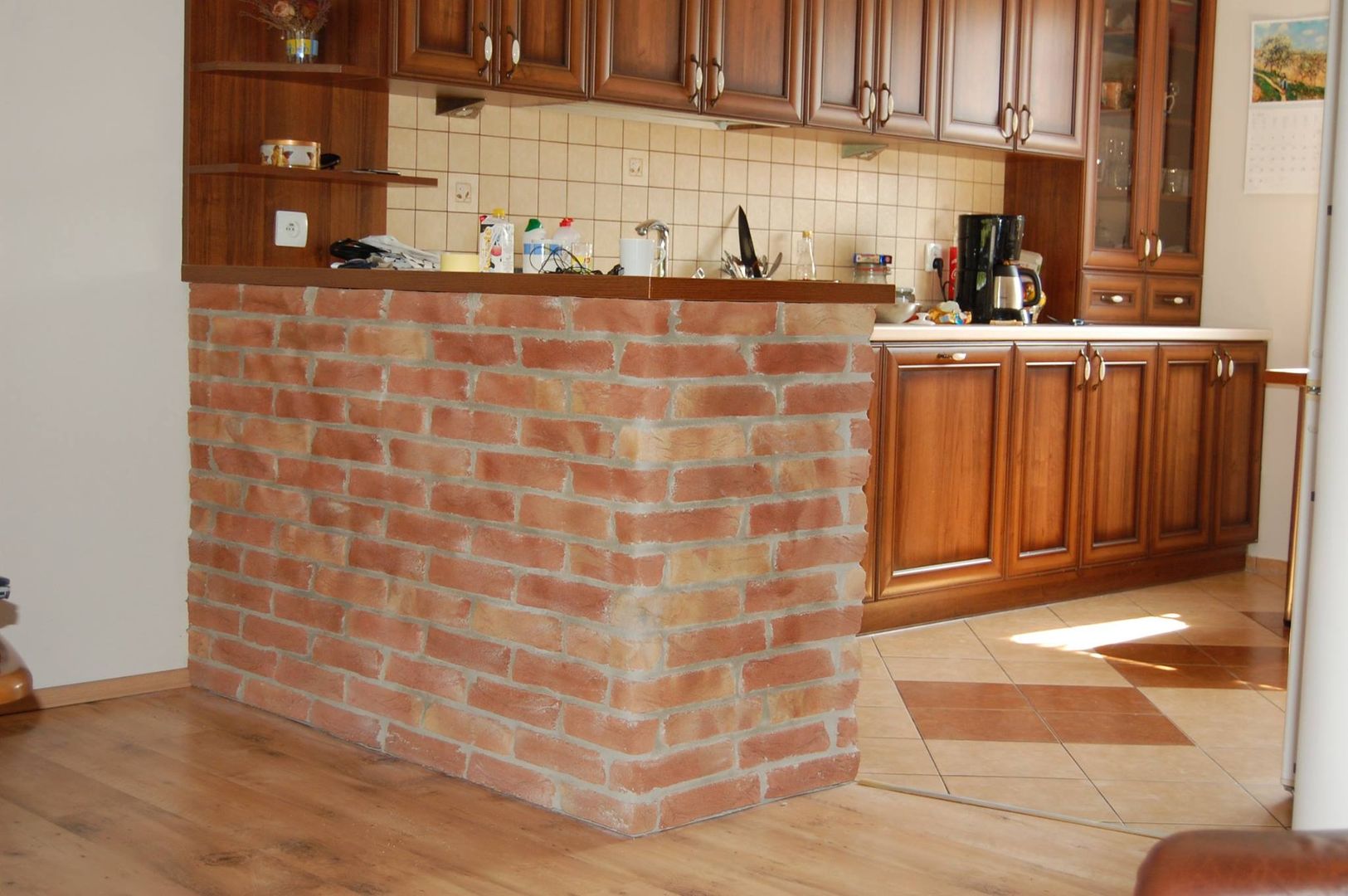 RETRO LINE, ITA Poland s.c. ITA Poland s.c. Rustic style kitchen Bricks