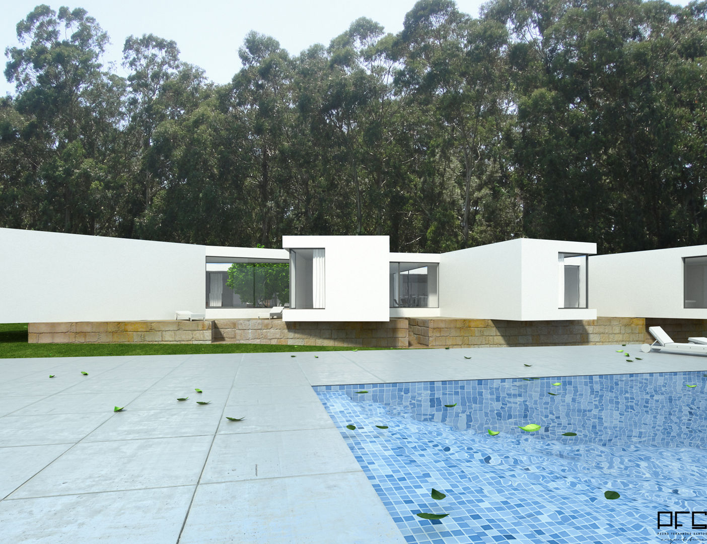 CASA RF_VILA DO CONDE_2011, PFS-arquitectura PFS-arquitectura Casas de estilo minimalista