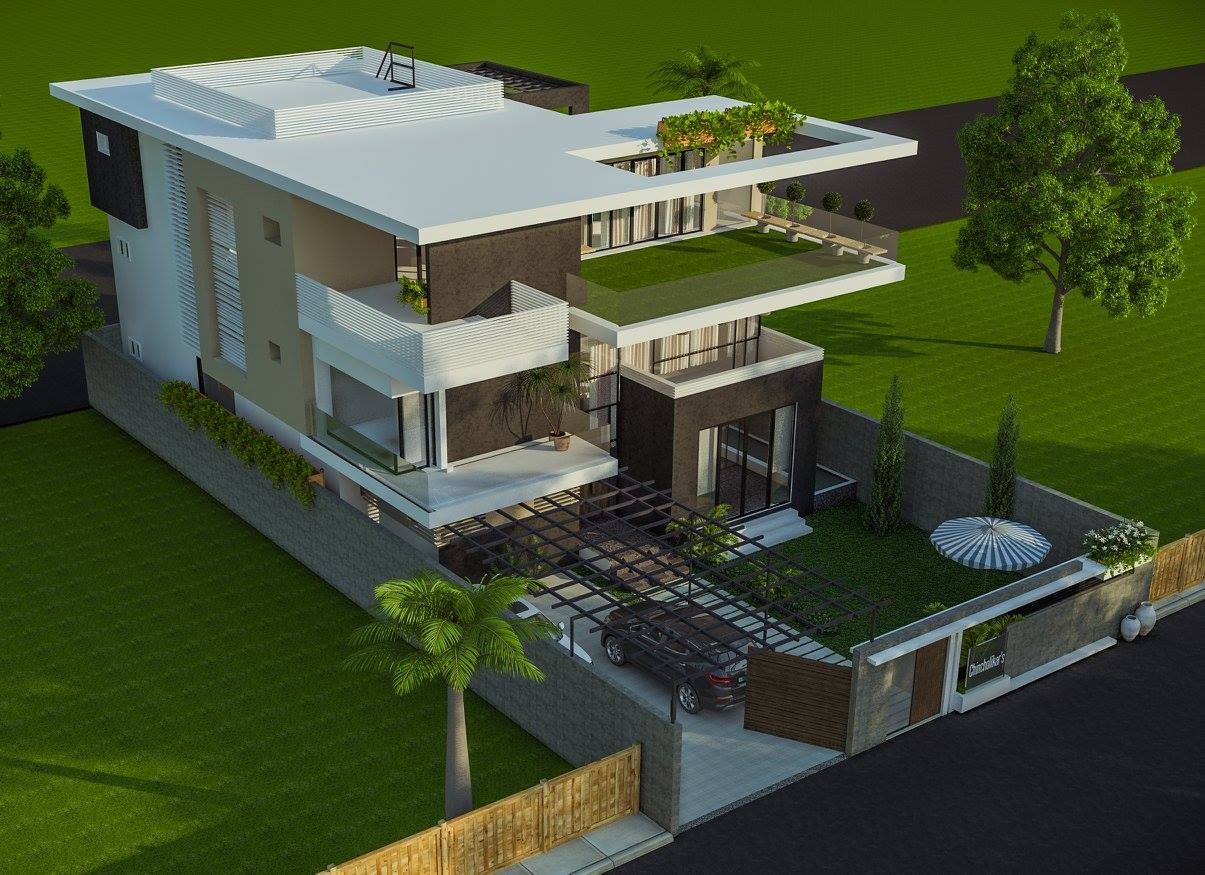 Private residence at Gwalior , Vinyaasa Architecture & Design Vinyaasa Architecture & Design Casas modernas