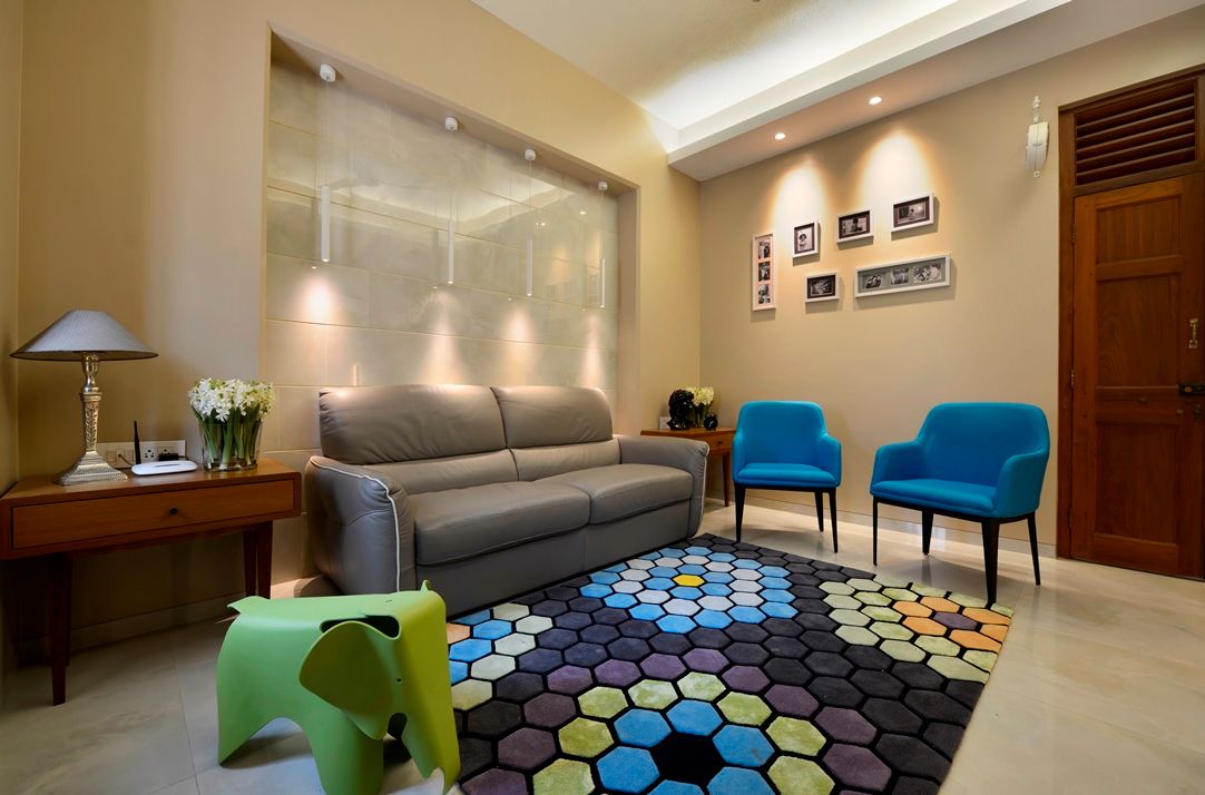 homify Salas modernas Azulejos