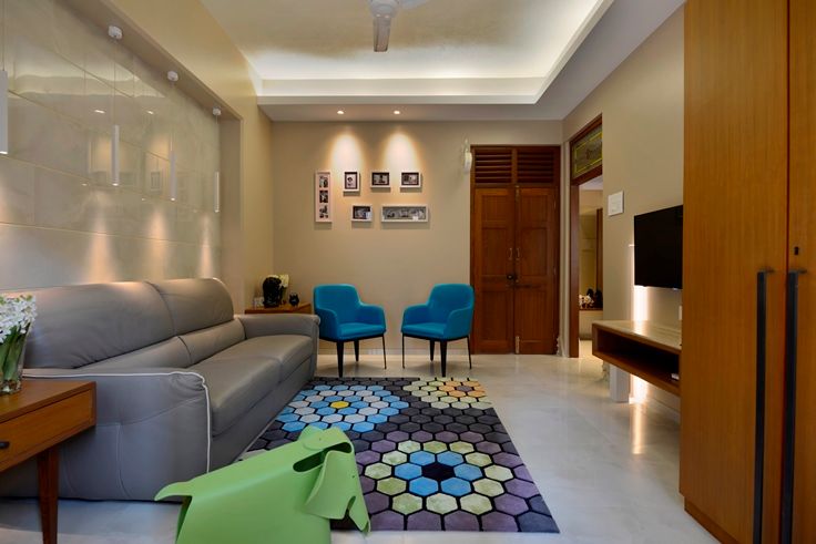 homify Salas de estar modernas Azulejo