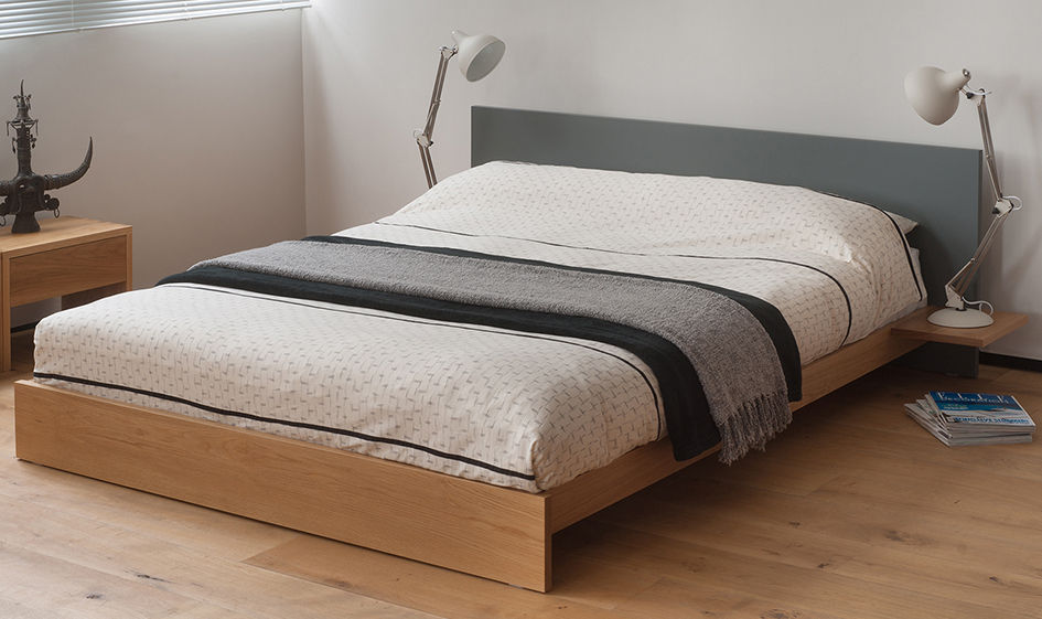 Koo Bed Natural Bed Company Cuartos de estilo asiático Madera maciza Multicolor Camas y cabeceras