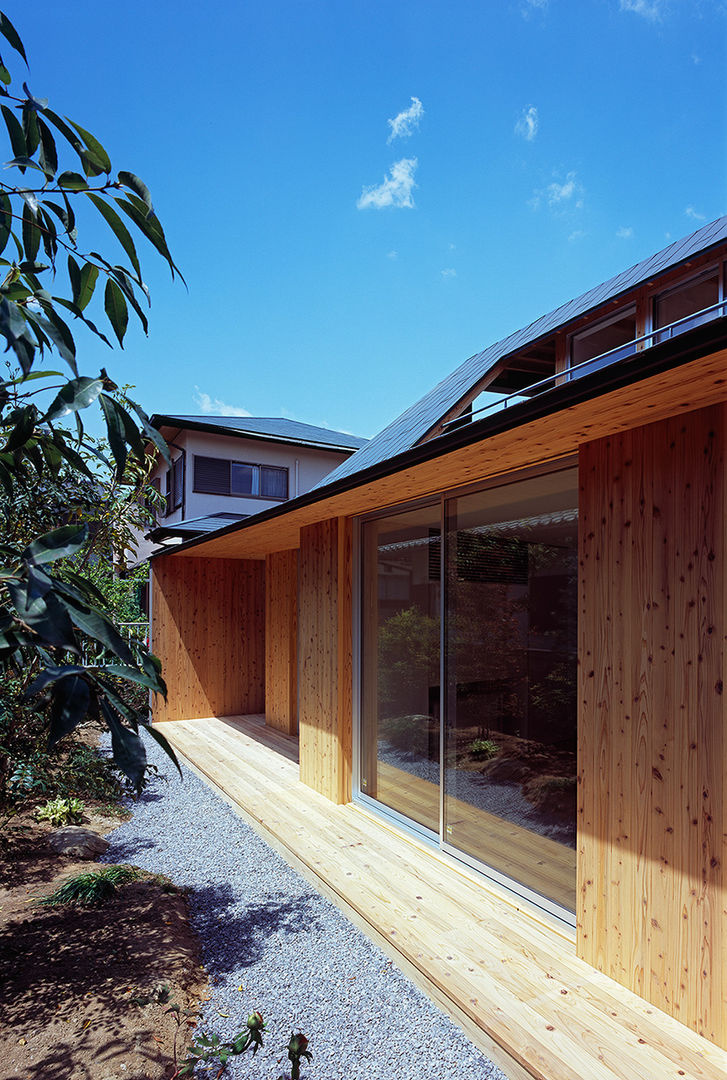 学園前の住宅／Gakuenmae house, 黒川智之建築設計事務所 黒川智之建築設計事務所 木造住宅 木 木目調