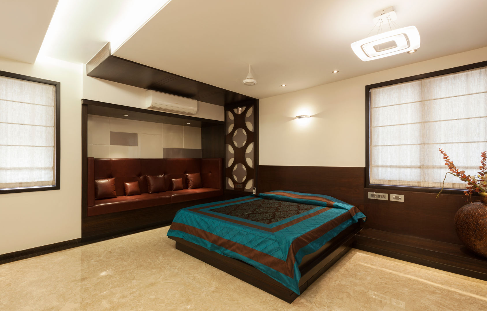 Flat @ Tirupur, Cubism Cubism Modern style bedroom