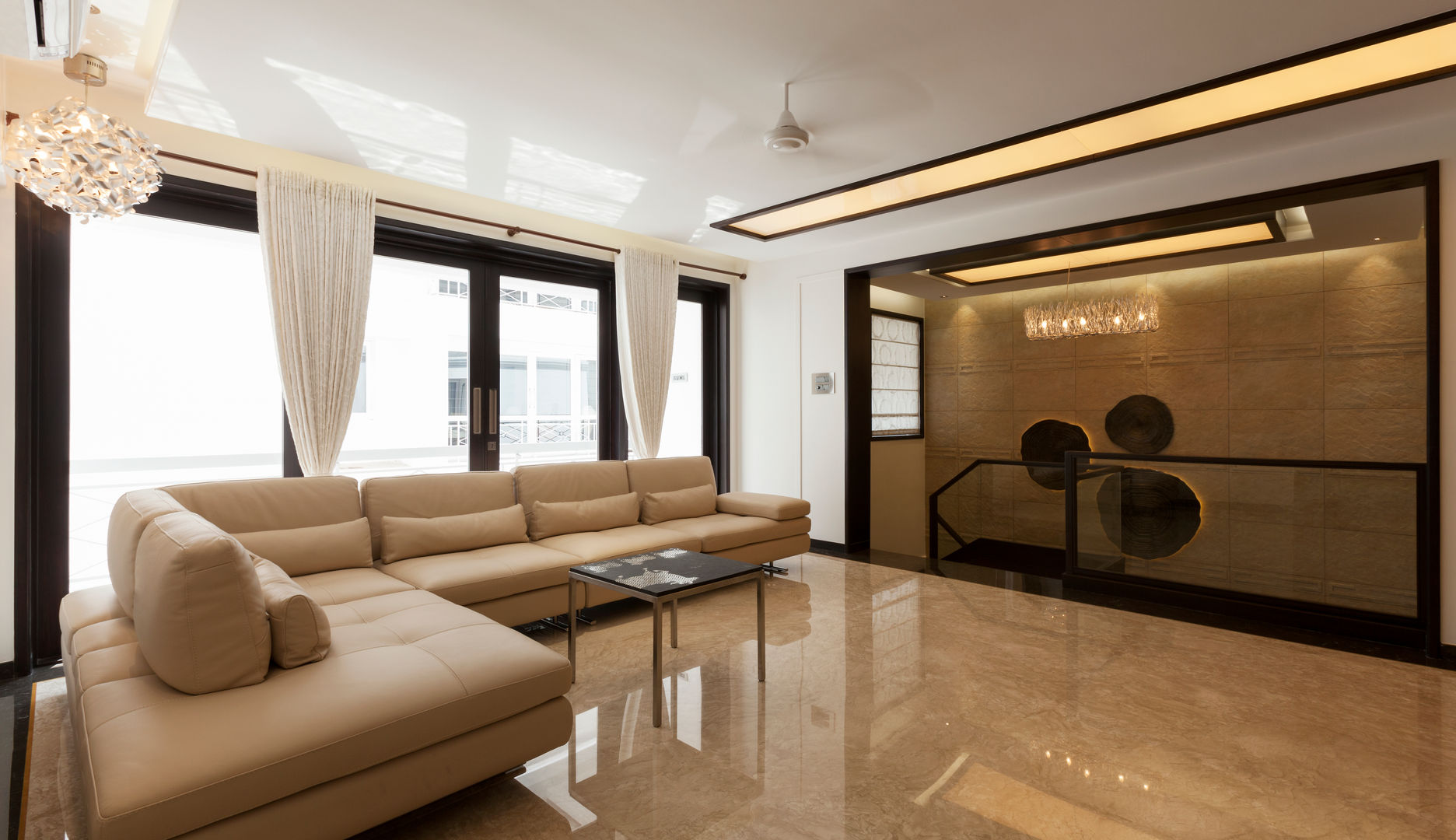 Flat @ Tirupur, Cubism Cubism Modern living room