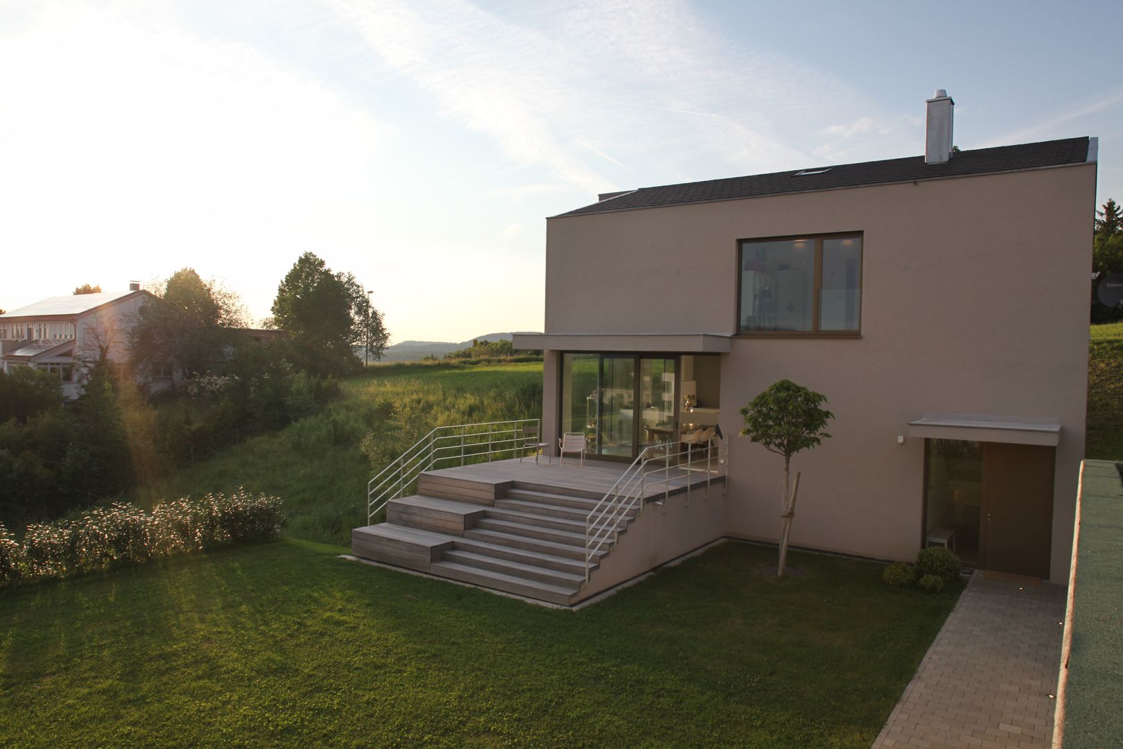 KR13 Einfamilienhaus am Rande der Ostalb, Schiller Architektur BDA Schiller Architektur BDA Moderne Häuser