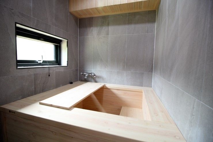 경기도 광주시에 위치한 민서네 집, 봄 하우스플랜 봄 하우스플랜 Modern bathroom