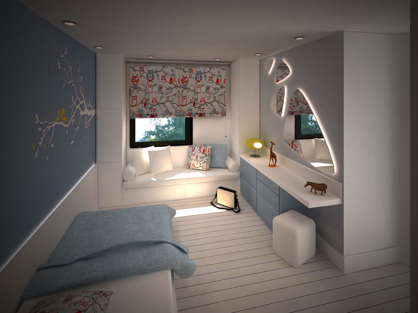 APARTMENT, Sinem Oktay Sinem Oktay Modern style bedroom