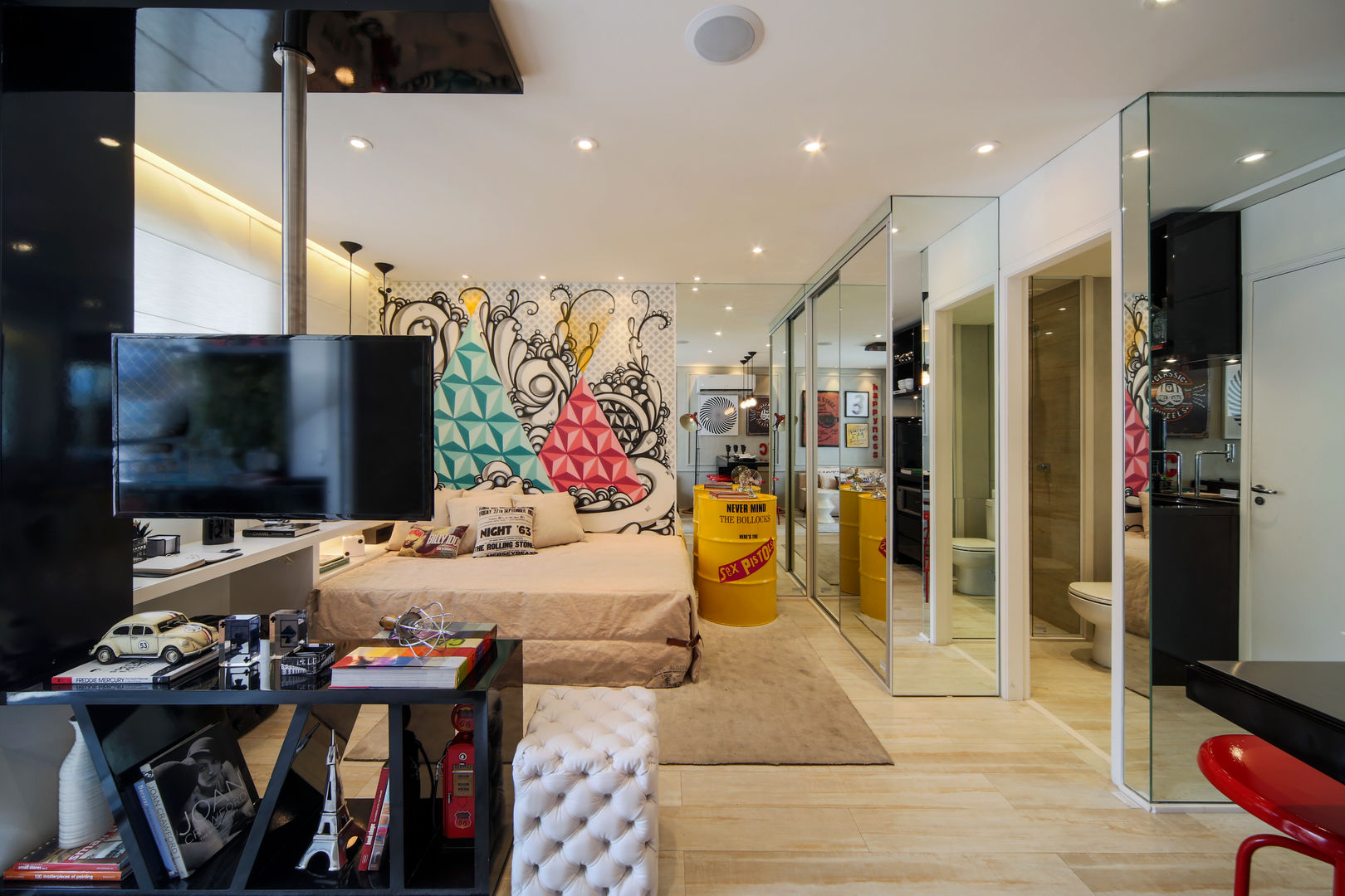 homify Salas de estar modernas