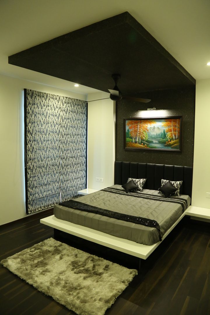Guest Bedroom Studio Stimulus Modern style bedroom
