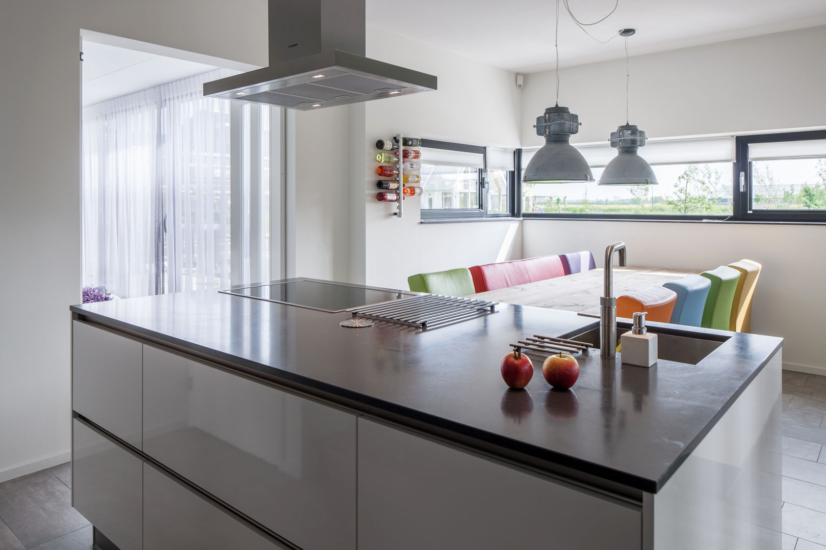 Villa Montfoort, Station-D Architects Station-D Architects Cocinas modernas Granito