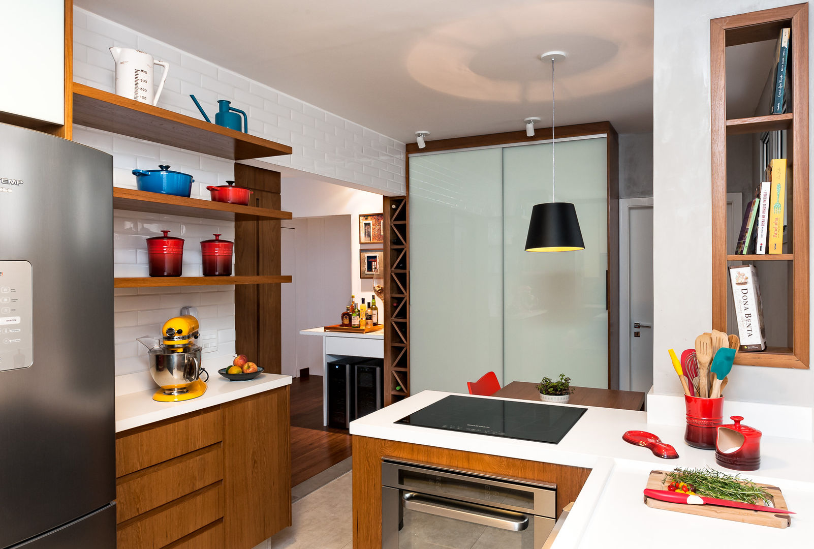 Projeto Apartamento Jardins MBD, Ambienta Arquitetura Ambienta Arquitetura Cocinas de estilo moderno