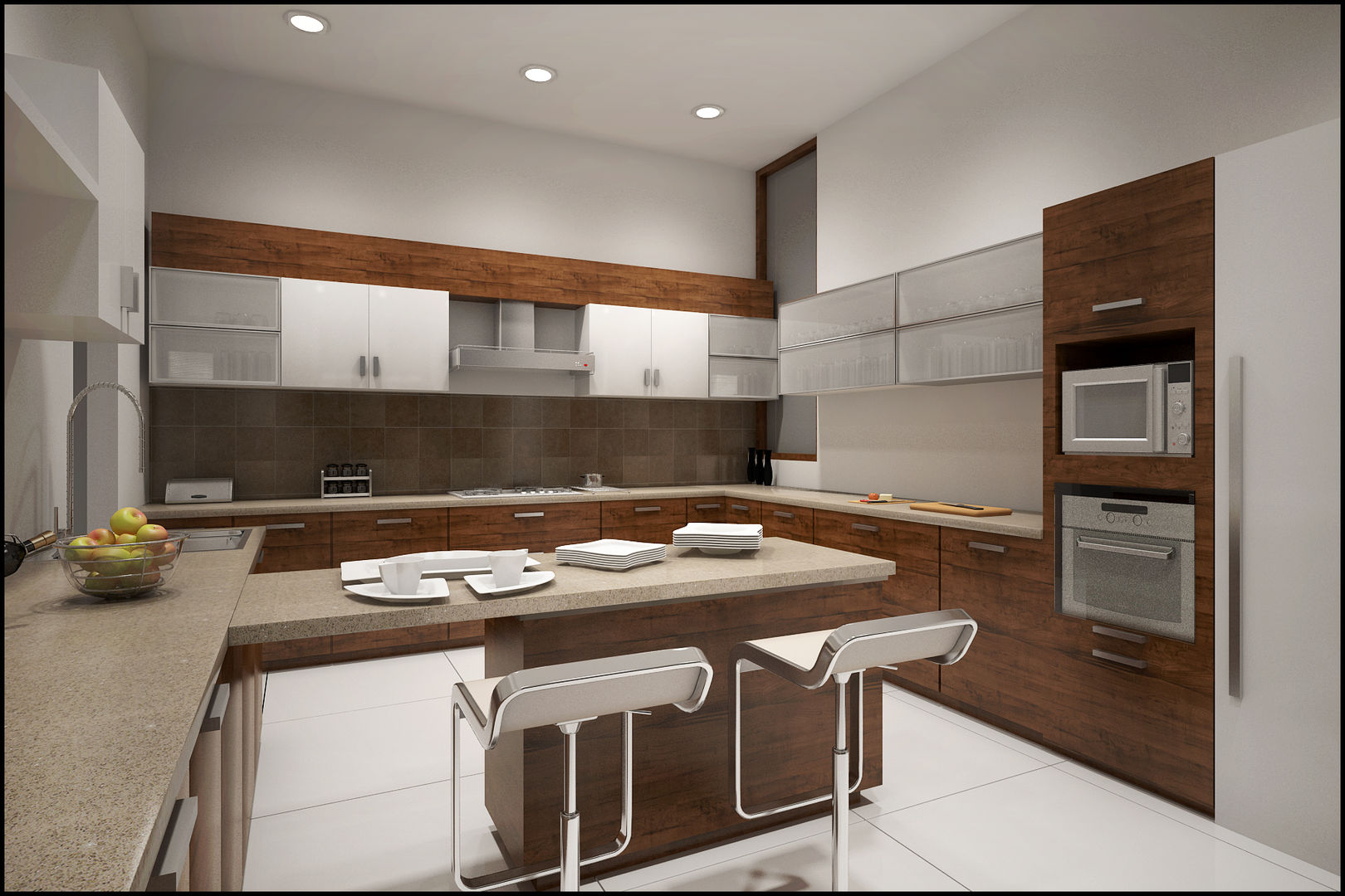 Interior and Exterior Project, Pixel Works Pixel Works Cocinas modernas