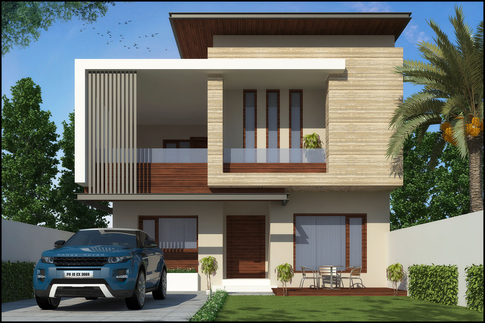 House Exterior, Pixel Works Pixel Works Rumah Modern