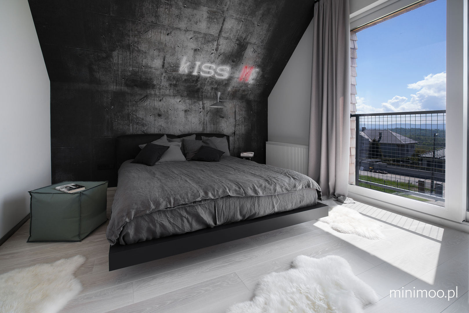 homify Industrial style bedroom