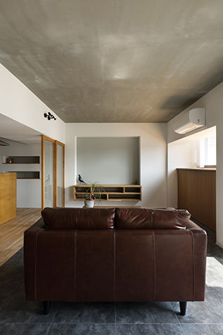 Kyoto - apartment house - Renovation, ALTS DESIGN OFFICE ALTS DESIGN OFFICE ห้องนั่งเล่น ไม้ Wood effect