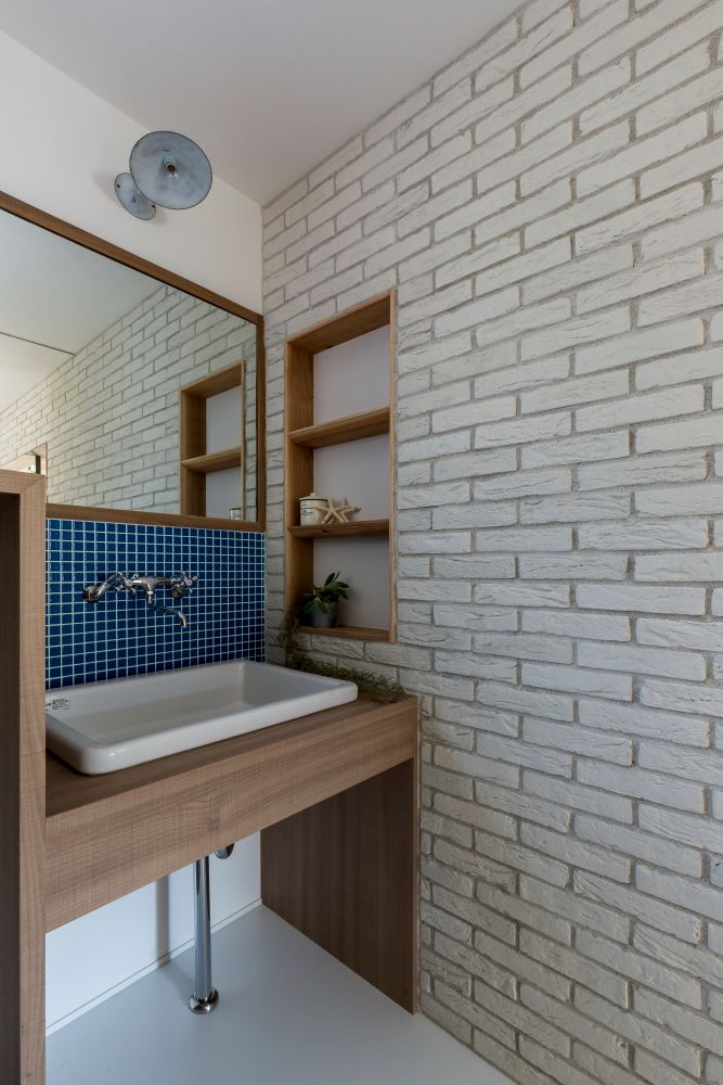 Uji House, ALTS DESIGN OFFICE ALTS DESIGN OFFICE Rustic style bathroom Wood Wood effect