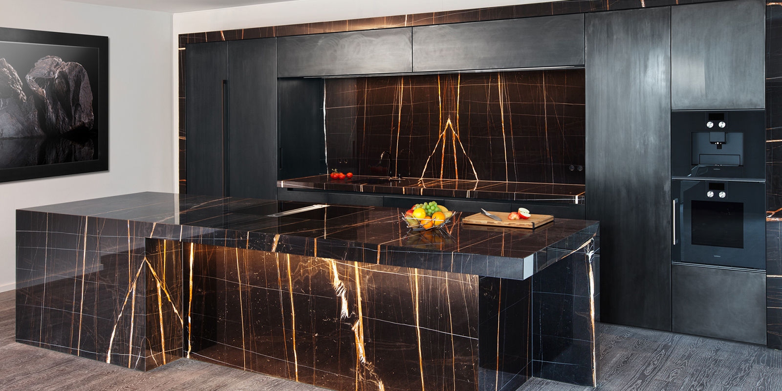 homify Eclectic style kitchen Marble