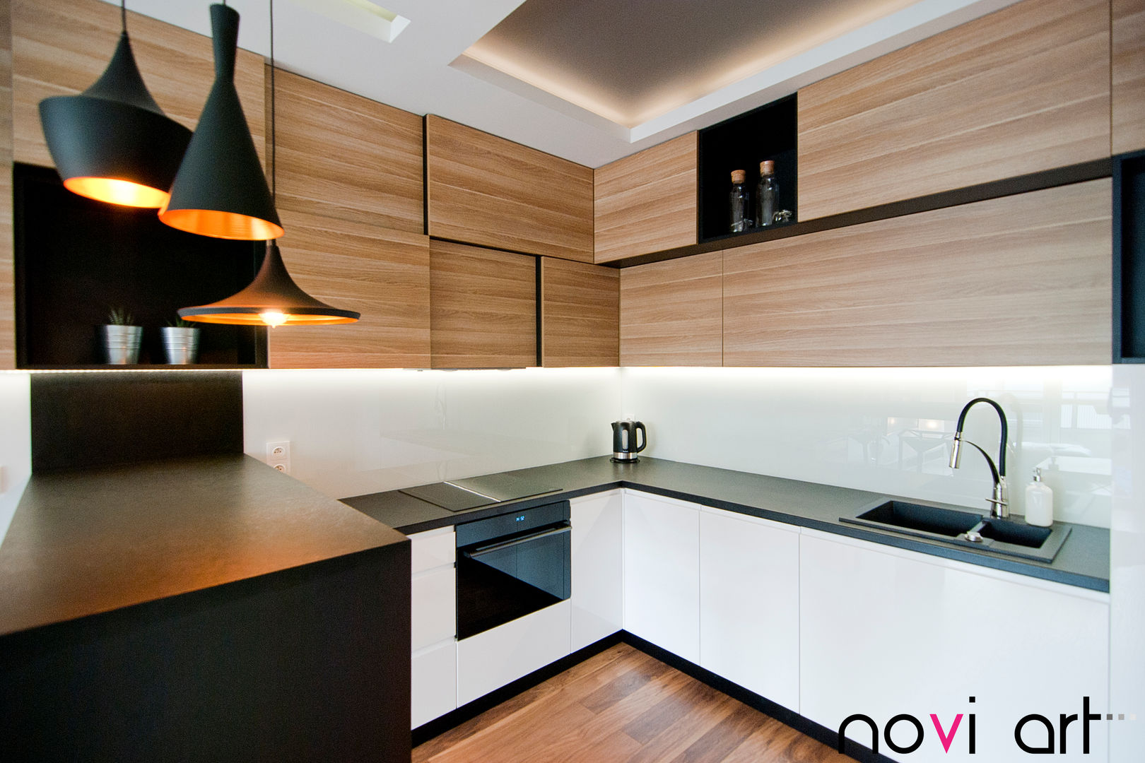 homify Modern kitchen Wood Wood effect