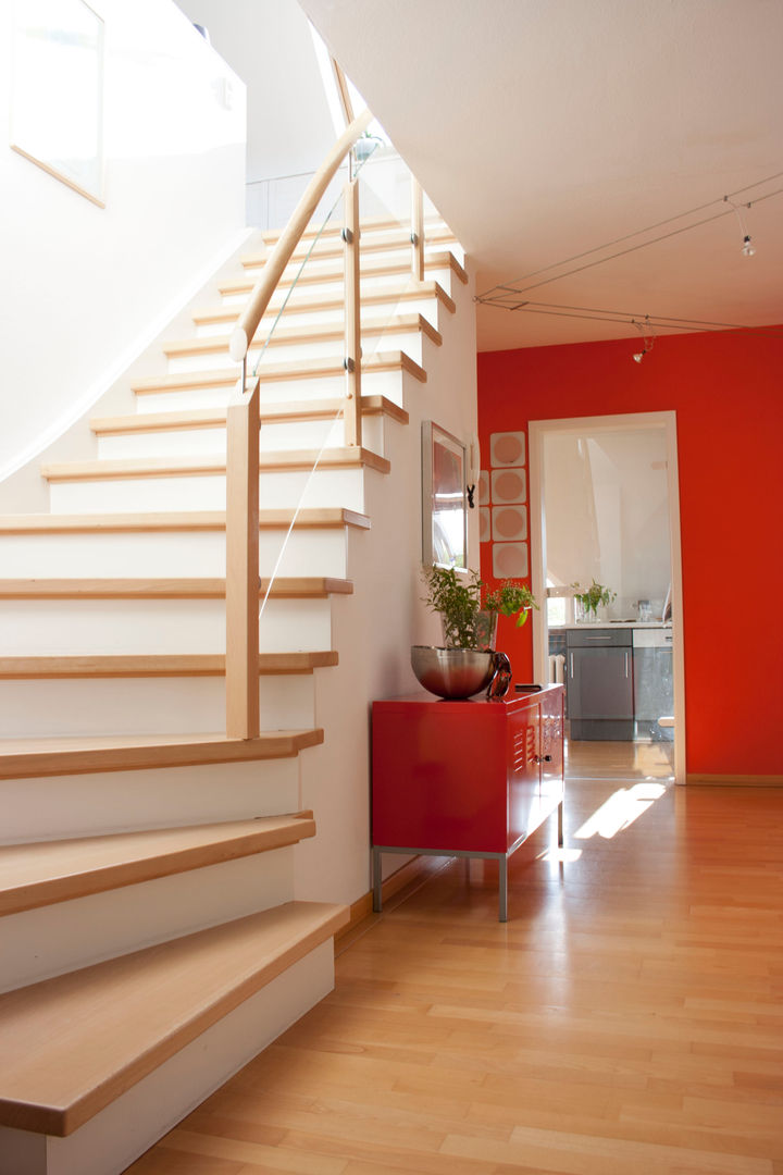 Flur, Höltkemeier InnenArchitektur Höltkemeier InnenArchitektur Modern Corridor, Hallway and Staircase