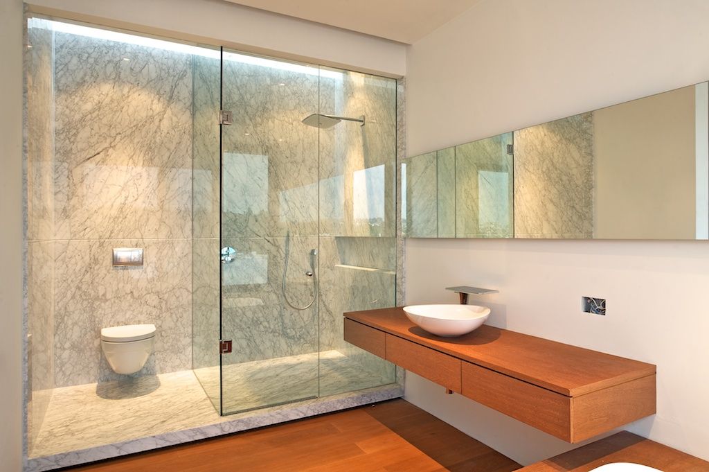 Casa X, Agraz Arquitectos S.C. Agraz Arquitectos S.C. Modern bathroom