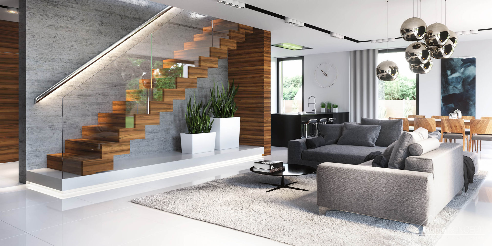 modern by HOMEKONCEPT | Projekty Domów Nowoczesnych, Modern