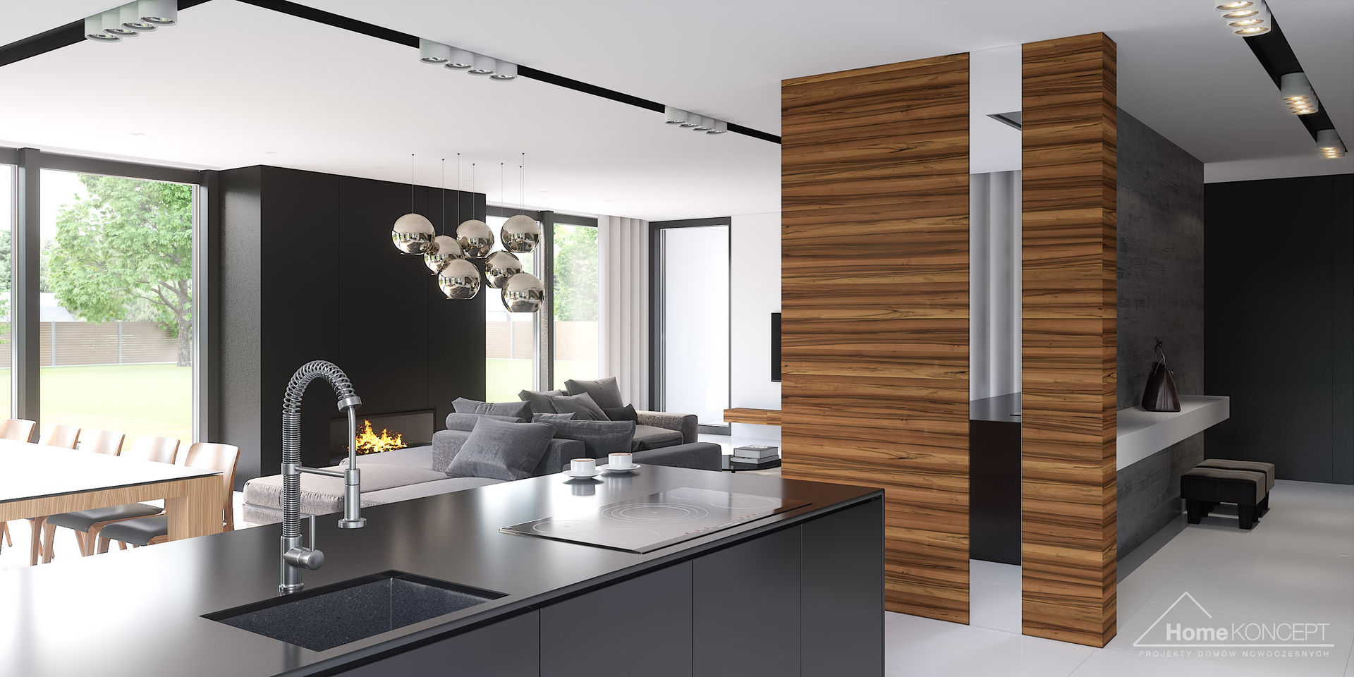 modern by HOMEKONCEPT | Projekty Domów Nowoczesnych, Modern