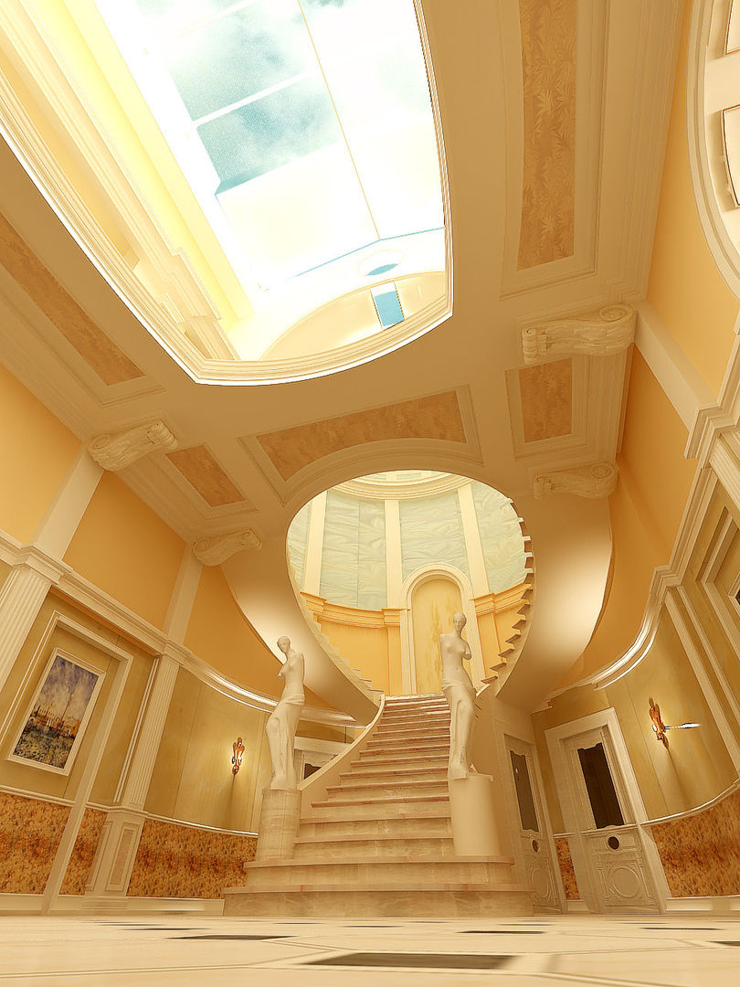 homify Коридор, прихожая и лестница в классическом стиле классический,интерьер,холл