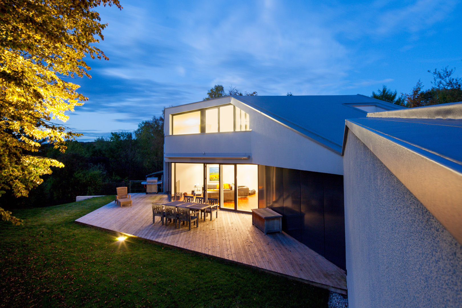 Haus F, WSM ARCHITEKTEN WSM ARCHITEKTEN Modern balcony, veranda & terrace