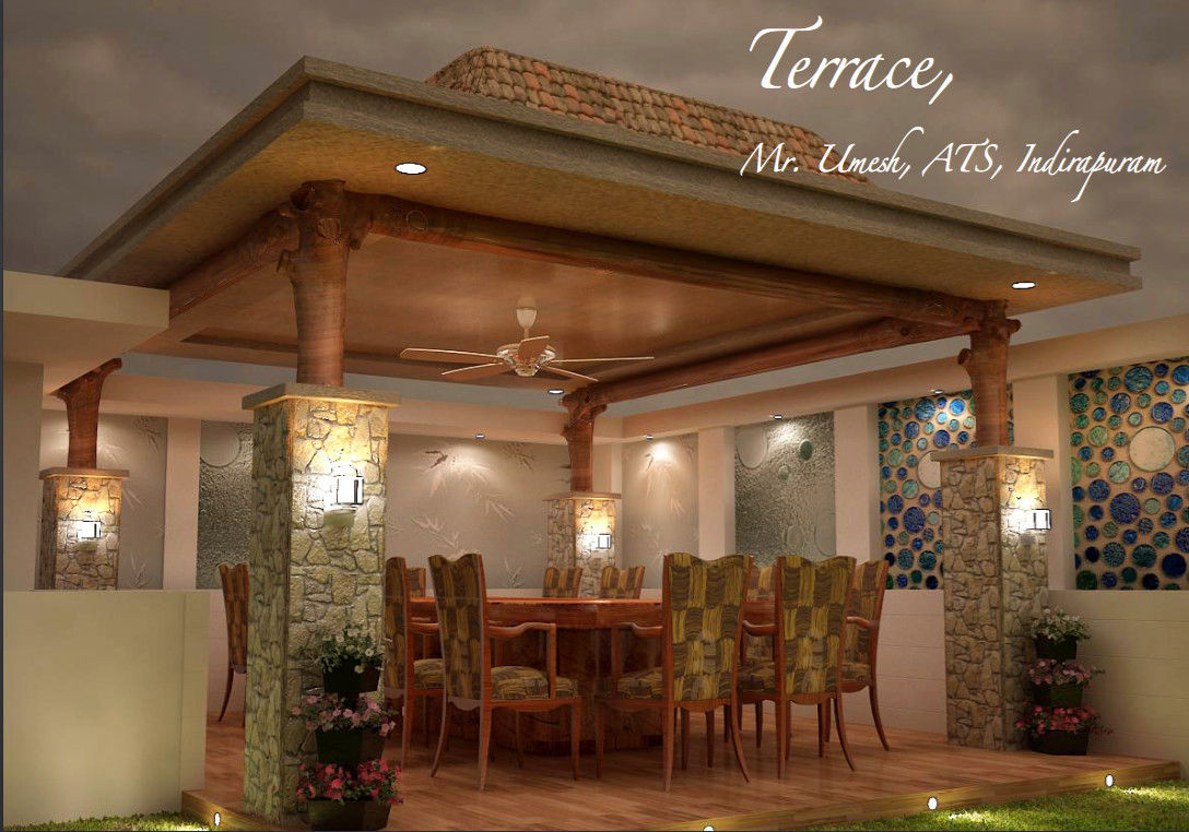 homify Modern balcony, veranda & terrace