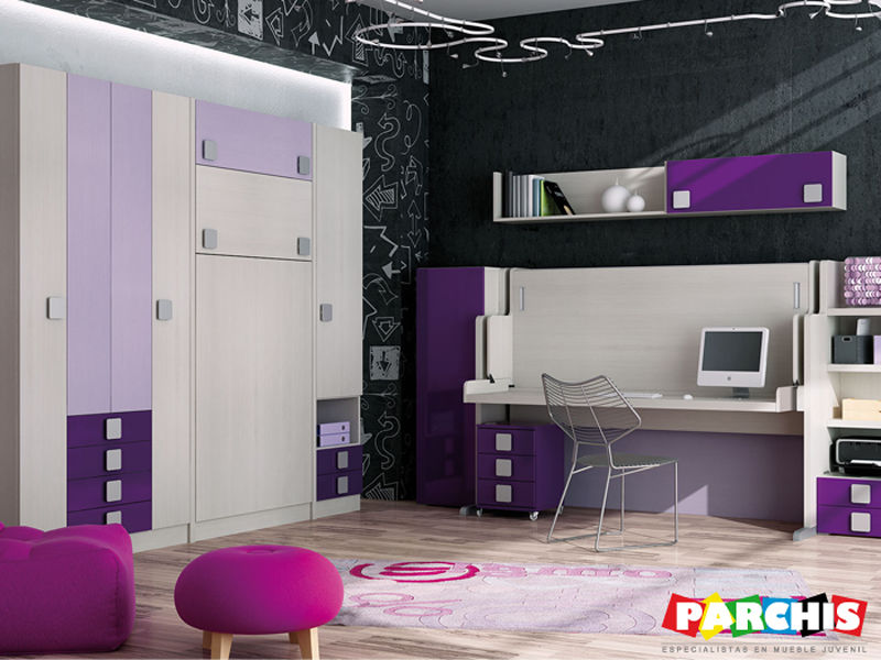 MUEBLES JUVENILES ABATIBLES CON CAMAS O LITERAS, ABATIBLES VERTICALES Y HORIZONTALES, Muebles Parchis. Dormitorios Juveniles. Muebles Parchis. Dormitorios Juveniles. Commercial spaces Office spaces & stores